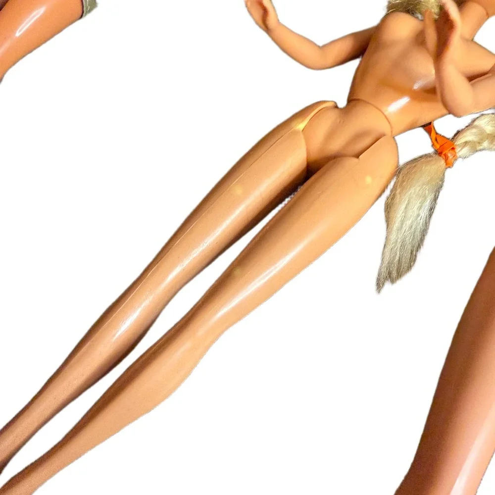 Vintage Mattel Barbie Doll Lot of 4 Blonde Nude Figures for‎ Custom OOAK Repair